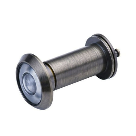 200° Door Peephole Viewer Wide Angle Eye Sight Hole Adjustable Glass Len