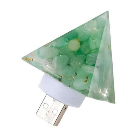 Crystal Pyramid USB Night Light with Natural Gravel Base Elegant and Soothing Ambiance for Bedroom Office and Living Room
Crystal Pyramid USB Night Light with Natural Gravel Base Elegant and Soothing Ambiance for Bedroom Office and Living Room