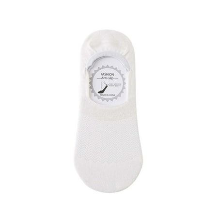 Luiyenes Women Teenager Summer Solid Ultra Thin Breathable Trend Retro Socks