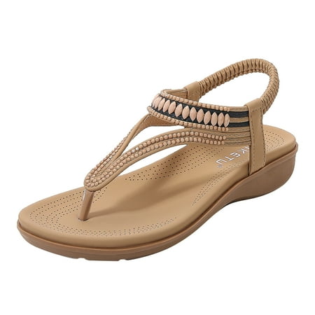 KBODIU Women s Arch Support Sandals Orthotic Adjustable Flat Sandals for Women Flat Slip On Sandals Crystal Roman Open Toe Casual Sandals
KBODIU Women s Arch Support Sandals Orthotic Adjustable Flat Sandals for Women Flat Slip On Sandals Crystal Roman Open Toe Casual Sandals