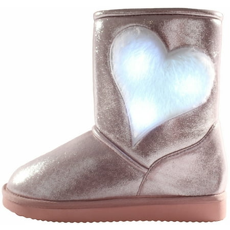 Firebugs Light-up Faux Fur Winter Boots (toddler/little kid/big kid)