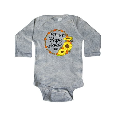 Inktastic My Papa Loves Me with Sunflower Wreath Gift Baby Boy or Baby Girl Long Sleeve Bodysuit
Inktastic My Papa Loves Me with Sunflower Wreath Gift Baby Boy or Baby Girl Long Sleeve Bodysuit