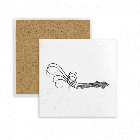 Black Marine Life Octopus Illustration Square Coaster Cup Mat Mug Subplate Holder Insulation Stone
Black Marine Life Octopus Illustration Square Coaster Cup Mat Mug Subplate Holder Insulation Stone