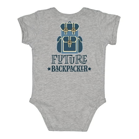 Inktastic Hiking Future Backpacker Gift Baby Boy or Baby Girl Bodysuit 
Inktastic Hiking Future Backpacker Gift Baby Boy or Baby Girl Bodysuit