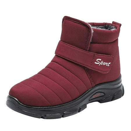 OAVQHLG3B Snow Boots for Women Winter Plus Velvet Snow Boots Women s Short Boots Warm And Thick Waterproof Women s Casual Shoes
OAVQHLG3B Snow Boots for Women Winter Plus Velvet Snow Boots Women s Short Boots Warm And Thick Waterproof Women s Casual Shoes