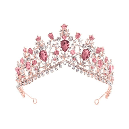 Women Crown Handmade Luxury Hair Band Hair with Artificial Rhinestone Wedding Bridal Headdress Hair Accessories Wedding Dress Accessories(Rose Gold)
Women Crown Handmade Luxury Hair Band Hair with Artificial Rhinestone Wedding Bridal Headdress Hair Accessories Wedding Dress Accessories(Rose Gold)