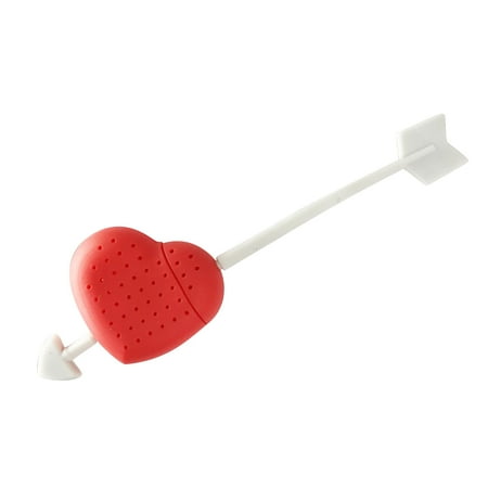 VerPetridure Creative One Arrow Through The Heart Silicone Tea Leaking Tea Maker Fun Love Teaspoon Filter Tea Residue
VerPetridure Creative One Arrow Through The Heart Silicone Tea Leaking Tea Maker Fun Love Teaspoon Filter Tea Residue