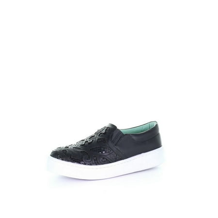 Corral Casual Shoes Womens Sneakers Inlay Slip On 8 M Black E1565