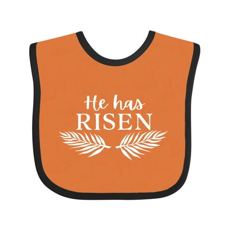Inktastic Easter He Has Risen Gift Baby Boy or Baby Girl Bib