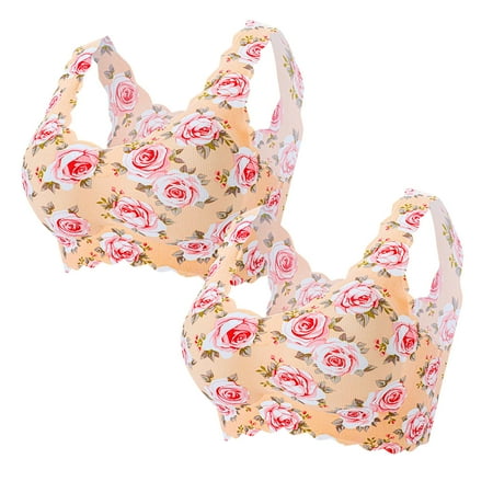 Lingerie For Women Plus Size 2Pc Women s Plus-Size Print Unblemished With Ice Silk Floral Bra Underwear
Lingerie For Women Plus Size 2Pc Women s Plus-Size Print Unblemished With Ice Silk Floral Bra Underwear