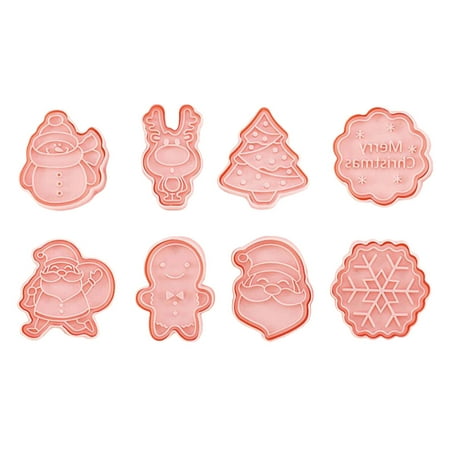 NUOLUX 8Pcs Christmas Theme Molds Lovely Cookie Candy Molds Lovely DIY Molds (Pink)
NUOLUX 8Pcs Christmas Theme Molds Lovely Cookie Candy Molds Lovely DIY Molds (Pink)