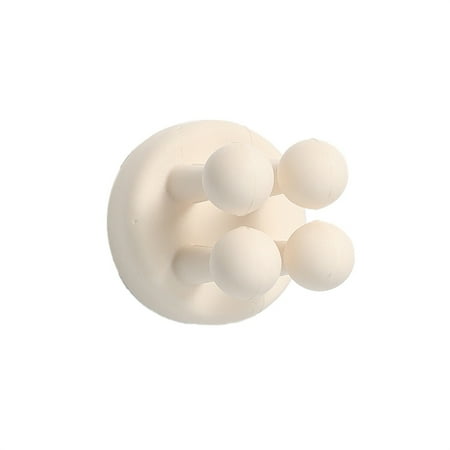 Mishuowoti Silicone Multi-purpose Nail-free Bathroomand Kitchen Wall Strong Damage Free Hanging Adhesive Hook Waterproofshower Curtain Utility Storage Hooks(2PCS)
Mishuowoti Silicone Multi-purpose Nail-free Bathroomand Kitchen Wall Strong Damage Free Hanging Adhesive Hook Waterproofshower Curtain Utility Storage Hooks(2PCS)