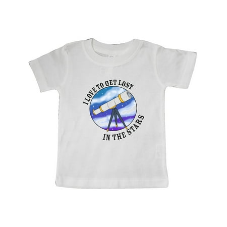 Inktastic I Love to Get Lost in the Stars Gift Baby Boy or Baby Girl T-Shirt