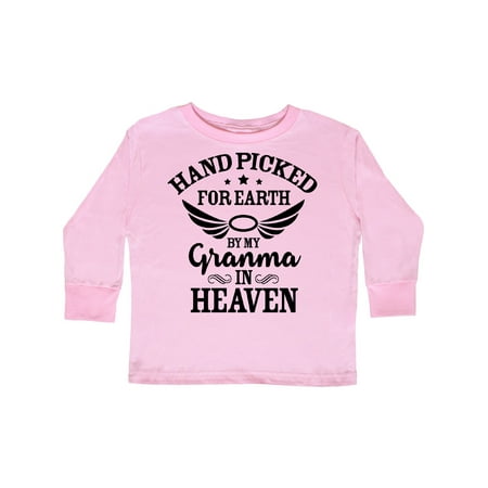 Inktastic Handpicked for Earth By My Granma in Heaven with Angel Wings Gift Toddler Boy or Toddler Girl Long Sleeve T-Shirt
Inktastic Handpicked for Earth By My Granma in Heaven with Angel Wings Gift Toddler Boy or Toddler Girl Long Sleeve T-Shirt