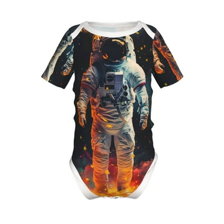 Adobk Astronaut Cosmic Rainbow Print Baby Climbing Clothes Jumpsuit Rompers Classic Rompers Child Short sleeve Bodysuits-6 Months
Adobk Astronaut Cosmic Rainbow Print Baby Climbing Clothes Jumpsuit Rompers Classic Rompers Child Short sleeve Bodysuits-6 Months