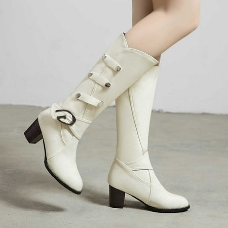 eczipvz Womens Shoes Boots for Women Women s Foreign Trade Thick Heel High Heel Metal Decorative Boots In Mid Calf Dresses for Women with Sleeves Vintage Beige-6.5
eczipvz Womens Shoes Boots for Women Women s Foreign Trade Thick Heel High Heel Metal Decorative Boots In Mid Calf Dresses for Women with Sleeves Vintage Beige-6.5