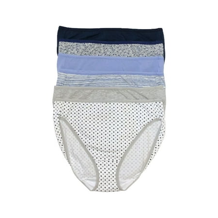 Felina Cotton Stretch Hi Cut Panty (6-Pack) Full Coverage Underwear for Women - Sexy Lingerie Panties for Women Style: C1818 (Gray Marine Medium)
Felina Cotton Stretch Hi Cut Panty (6-Pack) Full Coverage Underwear for Women - Sexy Lingerie Panties for Women Style: C1818 (Gray Marine Medium)