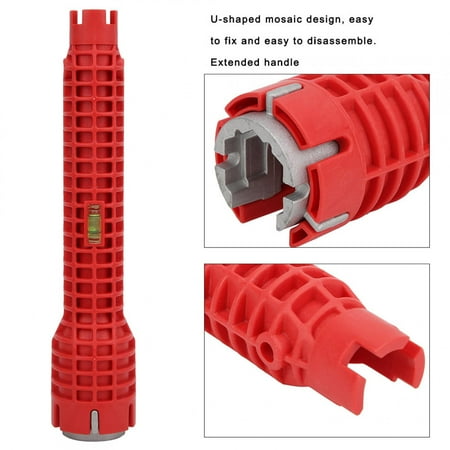 EBTOOLS Red Colour Sink Installer Tool Faucet Wrench Faucet Spanner For DIY Hardware Workshop Equipment Home Improvement Accessories Mechanist Supplies
EBTOOLS Red Colour Sink Installer Tool Faucet Wrench Faucet Spanner For DIY Hardware Workshop Equipment Home Improvement Accessories Mechanist Supplies
