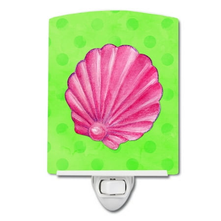 Caroline s Treasures BB8240CNL Pink Sea Shell Green Polkadot Ceramic Night Light Green 6x4x3 multicolor
Caroline s Treasures BB8240CNL Pink Sea Shell Green Polkadot Ceramic Night Light Green 6x4x3 multicolor
