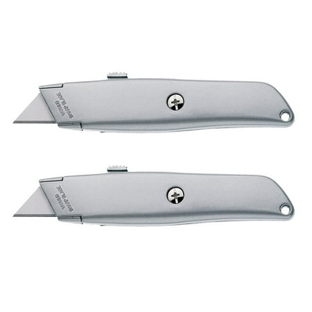 Homeowners Retractable Utility Knife 2 Pack