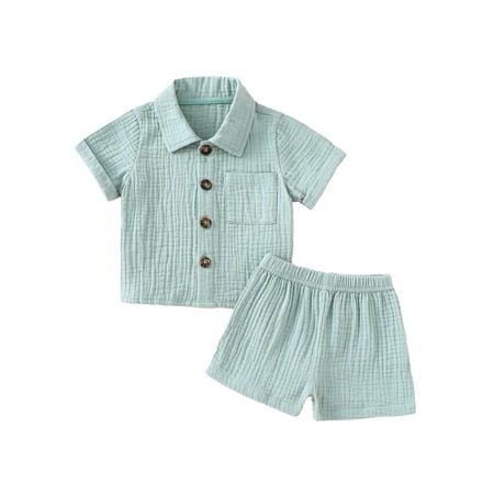 Toddler Baby Boy Bubble Linen Clothes Short Sleeve Button Down Lapel Shirts Shorts Sets Summer Casual 2Pcs Outfits
Toddler Baby Boy Bubble Linen Clothes Short Sleeve Button Down Lapel Shirts Shorts Sets Summer Casual 2Pcs Outfits