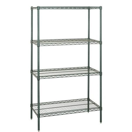 4-Shelf Proform Wire Shelving Unit 14 x 72 x 63 in.