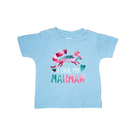 Inktastic I Love My Mawmaw Pink and Blue Fox with Hearts Gift Baby Boy or Baby Girl T-Shirt
Inktastic I Love My Mawmaw Pink and Blue Fox with Hearts Gift Baby Boy or Baby Girl T-Shirt
