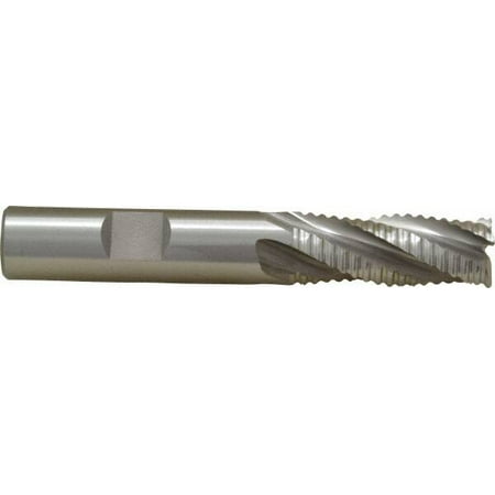 OSG 1/2 Diam Coarse Pitch 1-1/4 LOC 4 Flute Cobalt Roughing Square End Mill Uncoated 3-1/4 OAL 1/2 Shank Diam Single End 30° Helix
OSG 1/2 Diam Coarse Pitch 1-1/4 LOC 4 Flute Cobalt Roughing Square End Mill Uncoated 3-1/4 OAL 1/2 Shank Diam Single End 30° Helix