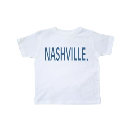 Inktastic Nashville in Light Blue Text Gift Toddler Boy or Toddler Girl T-Shirt
Inktastic Nashville in Light Blue Text Gift Toddler Boy or Toddler Girl T-Shirt