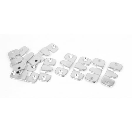 Furniture Sofa Photo Frame Metal Interlock Bracket Connector Hook 10pcs