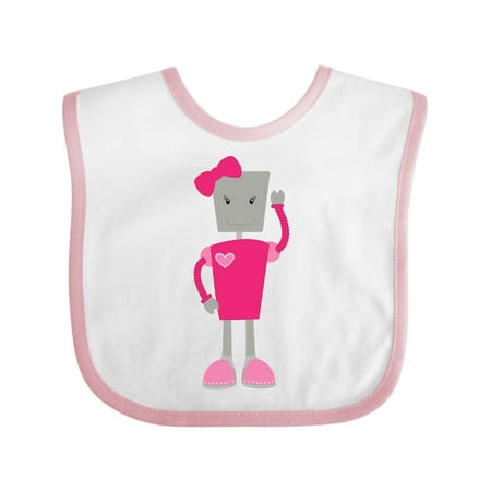 Inktastic Cute Robot Funny Robot Girl Robot Pink Robot Gift Baby Girl Bib
Inktastic Cute Robot Funny Robot Girl Robot Pink Robot Gift Baby Girl Bib
