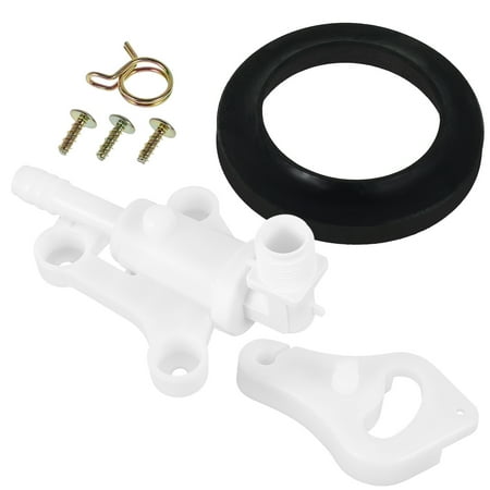 Retrok RV Toilet Valve Kit Fit Professional Camper Toilet Water Valve Plastic Toilet Valve Assembly Kit Replacement Toilet Accessory Prevent Water Leakage for RV Toilet
Retrok RV Toilet Valve Kit Fit Professional Camper Toilet Water Valve Plastic Toilet Valve Assembly Kit Replacement Toilet Accessory Prevent Water Leakage for RV Toilet