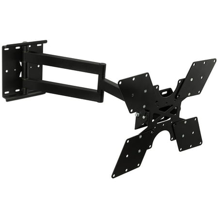 Mount-It! TV Wall Mount Bracket Articulating for 32-55 LCD/LED/Plasma 4K Flat Screens, VESA 75x75 to 400x400, 100 Lb Weight Capacity (MI-411L)