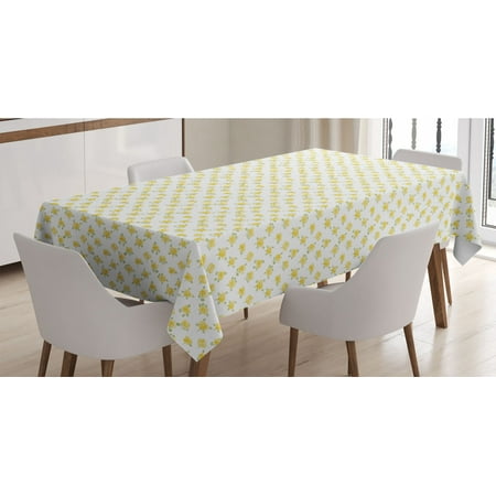 Watercolor Flowers Tablecloth Soft Bloom Branches Rose Petals Vintage Growth Art Hand Drawn Rectangle Satin Table Cover for Dining Room and Kitchen 60 X 84 Yellow and Pale Green by Ambesonne
Watercolor Flowers Tablecloth Soft Bloom Branches Rose Petals Vintage Growth Art Hand Drawn Rectangle Satin Table Cover for Dining Room and Kitchen 60 X 84 Yellow and Pale Green by Ambesonne
