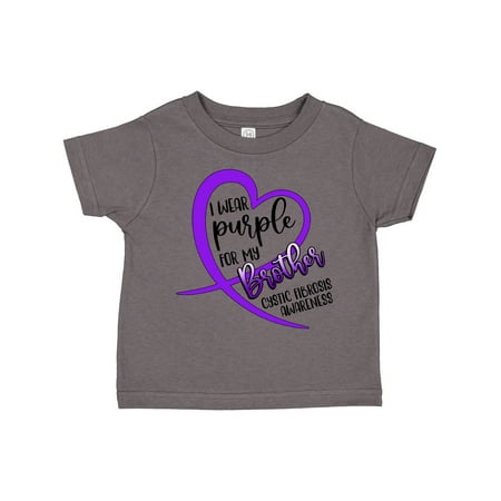 Inktastic I Wear Purple for My Brother- Cystic Fibrosis Awareness Gift Toddler Boy or Toddler Girl T-Shirt
Inktastic I Wear Purple for My Brother- Cystic Fibrosis Awareness Gift Toddler Boy or Toddler Girl T-Shirt
