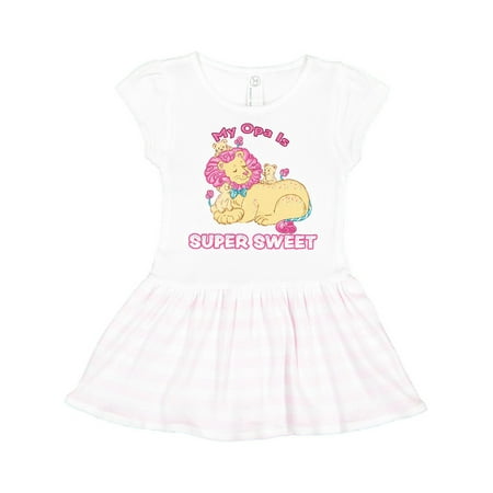 Inktastic My Opa Is Super Sweet Cotton Candy Lions with Pink Mane Gift Toddler Girl Dress
Inktastic My Opa Is Super Sweet Cotton Candy Lions with Pink Mane Gift Toddler Girl Dress