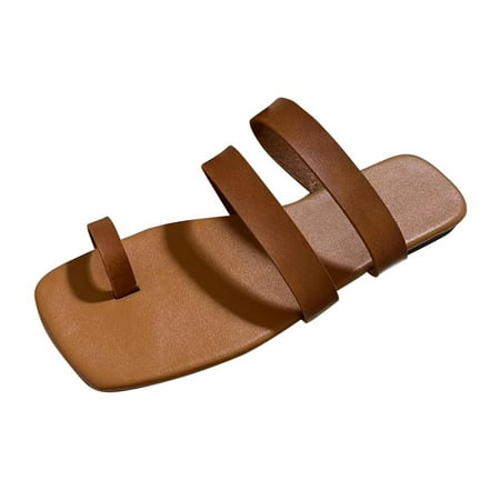 Jsezml Women Plus Size Roman Sandals Non-Slip Summer Outdoor Casual Beach Sandal Toe Ring Lightweight Strappy Sandals
Jsezml Women Plus Size Roman Sandals Non-Slip Summer Outdoor Casual Beach Sandal Toe Ring Lightweight Strappy Sandals