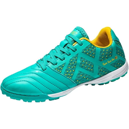 Mens Soccer Shoes Boys Girls Turf Ground Athletic Football Shoes Youth Turf Soccer Shoes