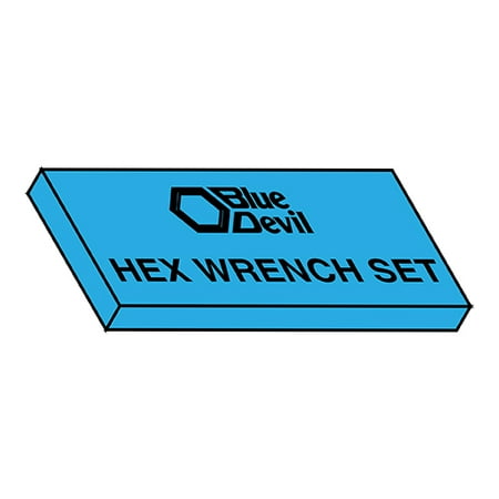 5/64-3/4 Long Arm Hex Wrench Set (Pack Qty 1) BC-663LBD