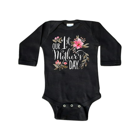 Inktastic Our First Mother s Day- pink flowers Gift Baby Boy or Baby Girl Long Sleeve Bodysuit
Inktastic Our First Mother s Day- pink flowers Gift Baby Boy or Baby Girl Long Sleeve Bodysuit