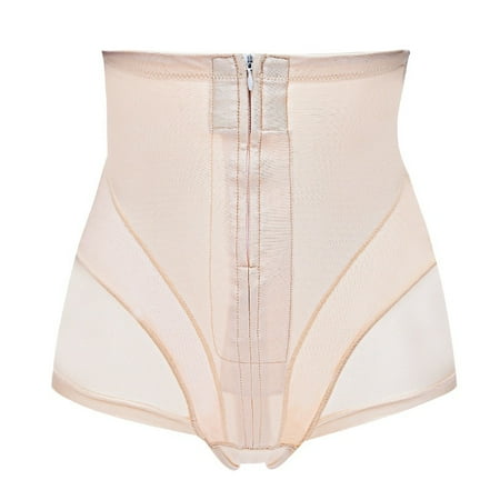 Greyghost ZL-Postpartum Girdle High Waist Control Panties for Women Butt Lifter Belly Slimming Body Shaper Underwear Waist Trainer