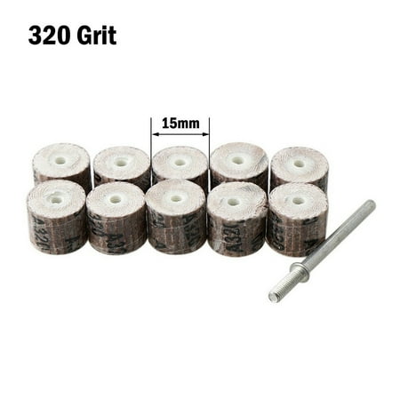 BCLONG 10pcs 15mm Flap Wheel Disc with Mandrel Rotary Tool Abrasive Sandpaper Polishing
BCLONG 10pcs 15mm Flap Wheel Disc with Mandrel Rotary Tool Abrasive Sandpaper Polishing