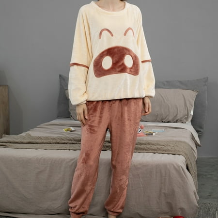 IWRUHZY Unisex Sleepwear Winter Flannel Print Pocket Long Sleeve+ Long Pants Pajama Suit
IWRUHZY Unisex Sleepwear Winter Flannel Print Pocket Long Sleeve+ Long Pants Pajama Suit