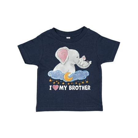 Inktastic I Love My Brother Cute Elephants with Moon and Stars Gift Toddler Boy or Toddler Girl T-Shirt
Inktastic I Love My Brother Cute Elephants with Moon and Stars Gift Toddler Boy or Toddler Girl T-Shirt