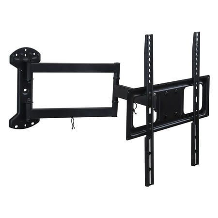 Mount-It! Swivel Arm TV Wall Mount, Long 24" Extension Arm, Fits 32" to 55" Tv's, Capacity 77 lbs., Works on Corner Applications