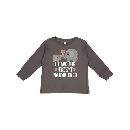 Inktastic Best Nanna Ever Grandchild Gift Toddler Boy or Toddler Girl Long Sleeve T-Shirt
Inktastic Best Nanna Ever Grandchild Gift Toddler Boy or Toddler Girl Long Sleeve T-Shirt