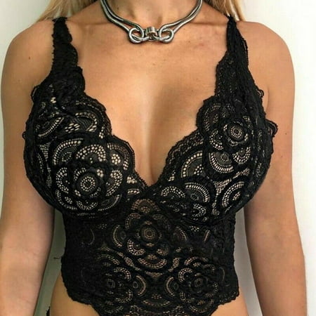 YIWEI Womens Lace Floral Bralette Bralet Crop Top Cami Tank Vest Unpadded Bra Bustier Black L
YIWEI Womens Lace Floral Bralette Bralet Crop Top Cami Tank Vest Unpadded Bra Bustier Black L
