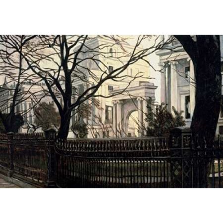 Cumberland Terrace Regents Park Canvas Art - James Jacques Tissot (20 x 28)