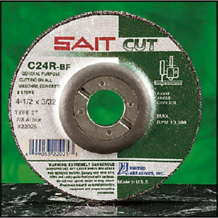 2PC Malco Products 4.5 Diameter Masonry Abrasive Blade - BLD-MAS / Each