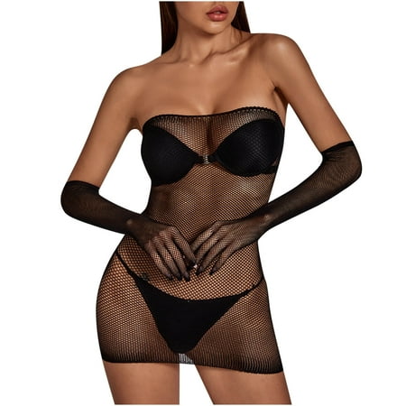 JeashCHAT Babydoll Lingerie for Women Fashion Sexy See-Through Underwear Uniform Temptation Mesh Nightdress
JeashCHAT Babydoll Lingerie for Women Fashion Sexy See-Through Underwear Uniform Temptation Mesh Nightdress